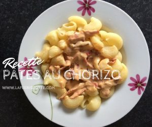 recette-pâtes-chorizo