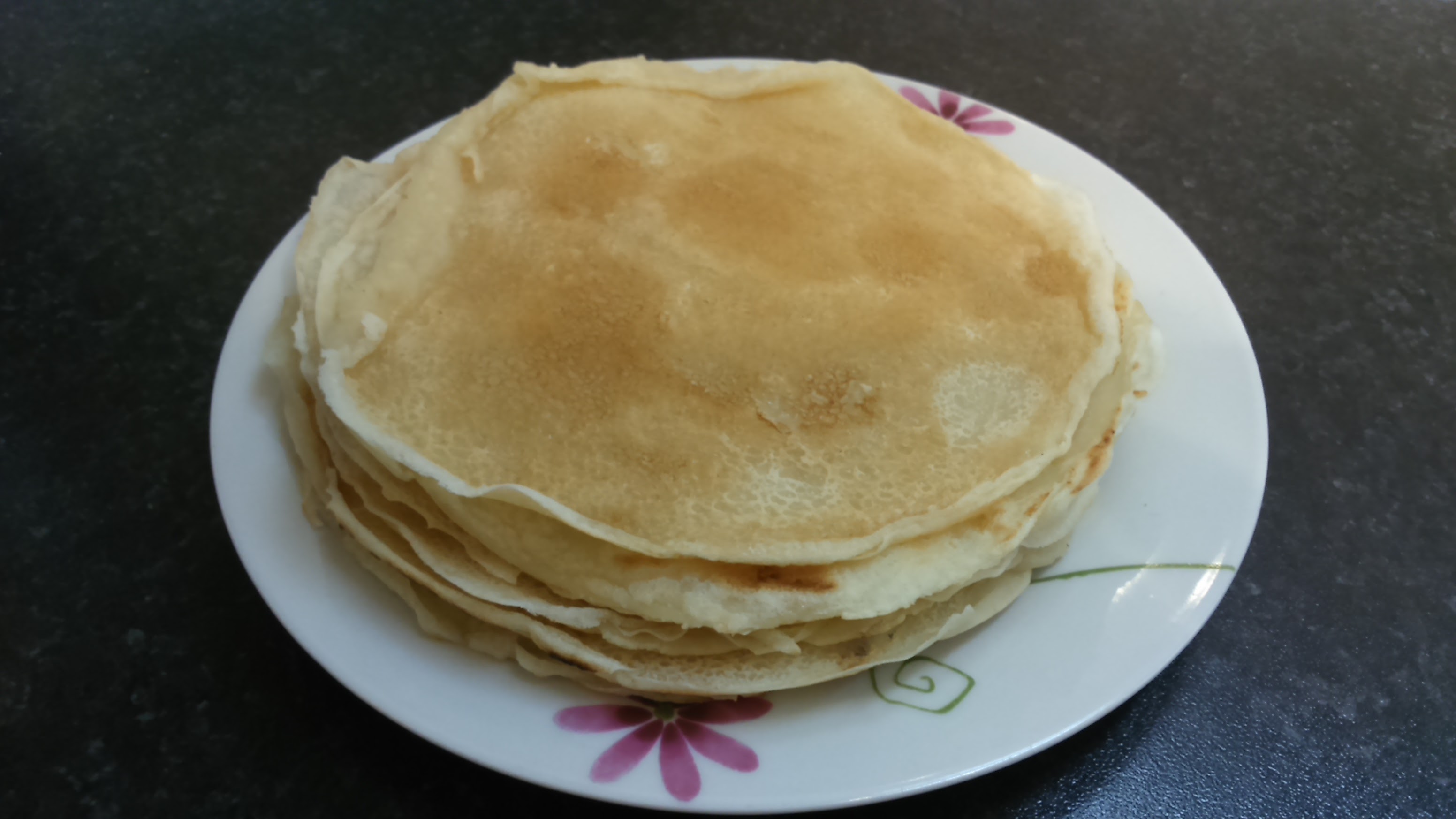 crêpes sans oeuf et sans lait