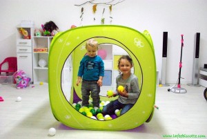 Cube à balle ludi - aire de jeux