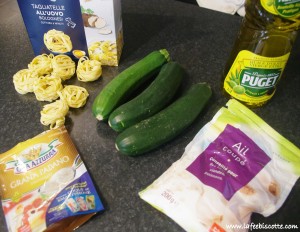 recette tagliatelle de courgette