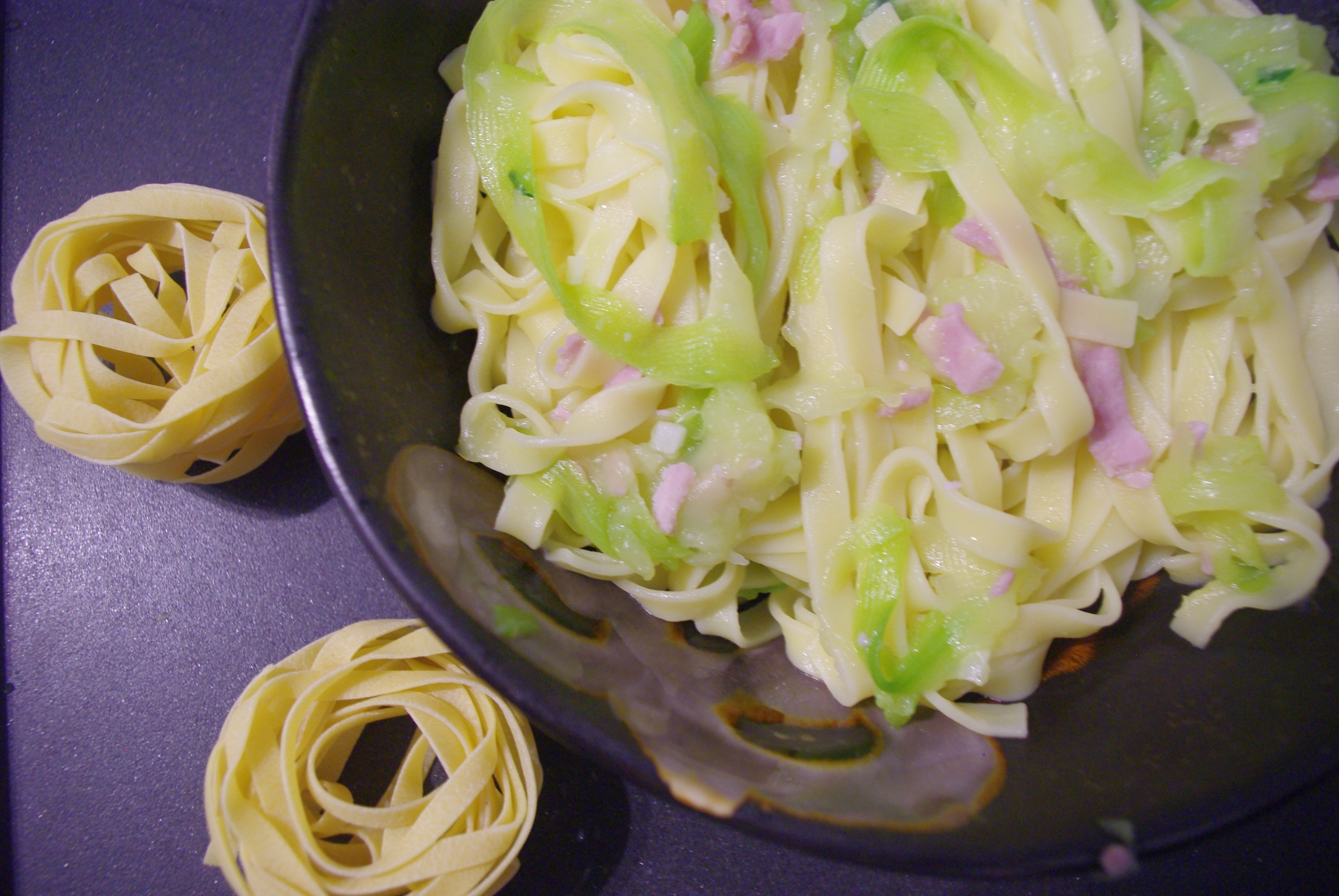 recette tagliatelle de courgette