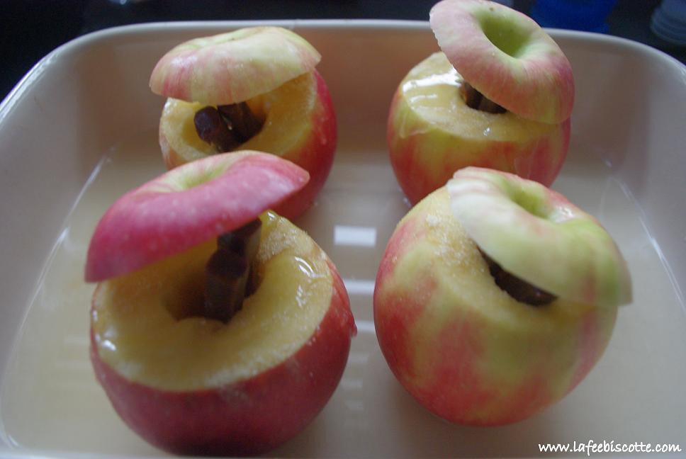 recette pomme au four carambar