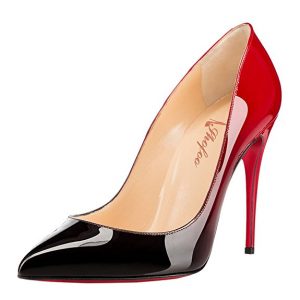 escarpin-rouge-cuir