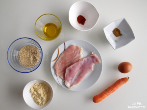 Recette boulette poulet quinoa carotte