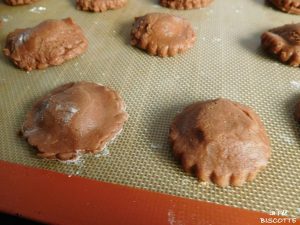 Petits sablées de noël à la pâte d'amande