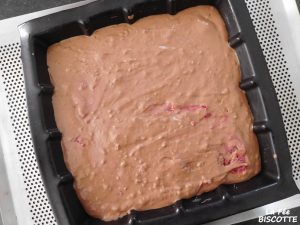 brownie framboise