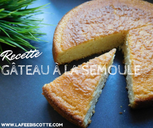 gâteau à la semoule