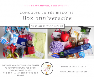 box cadeau la fée biscotte