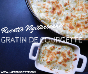 recette de gratin à la courgette