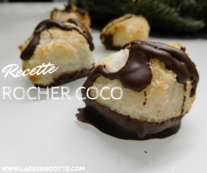 recette de rocher à la noix de coco