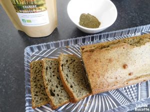 cake à la farine de chanvre