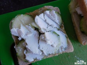 croque monsieur chèvre