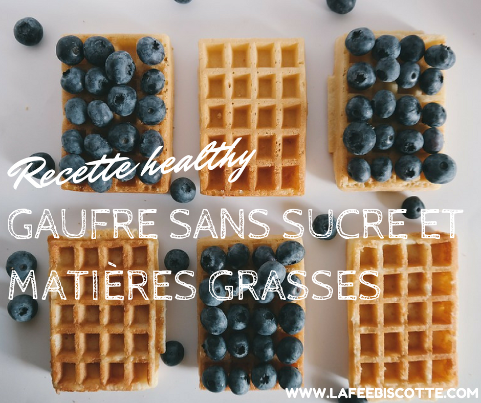 recette de gaufre light