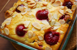 clafoutis cerise amande