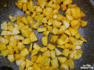 Quatre-quarts pommes safran