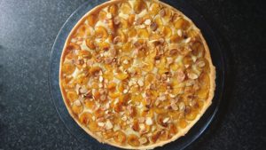 tarte mirabelles et amandes