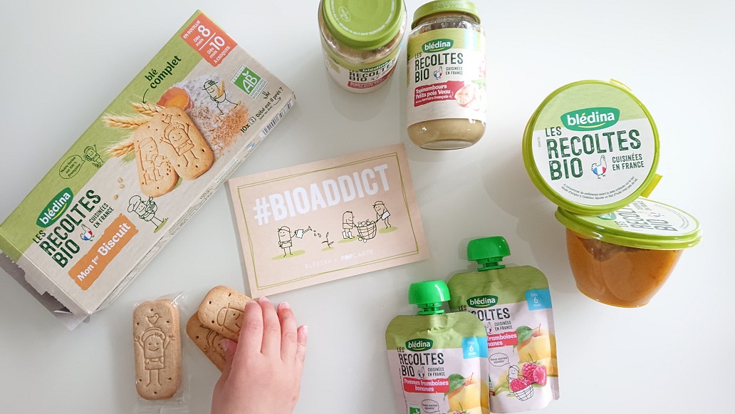 Des Aliments Bio Pour Les Bebes Bledina La Fee Biscotte
