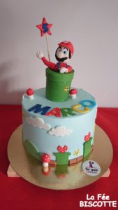 gâteau Mario Bross
