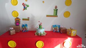 Un anniversaire Mario Bross - La Fée Biscotte