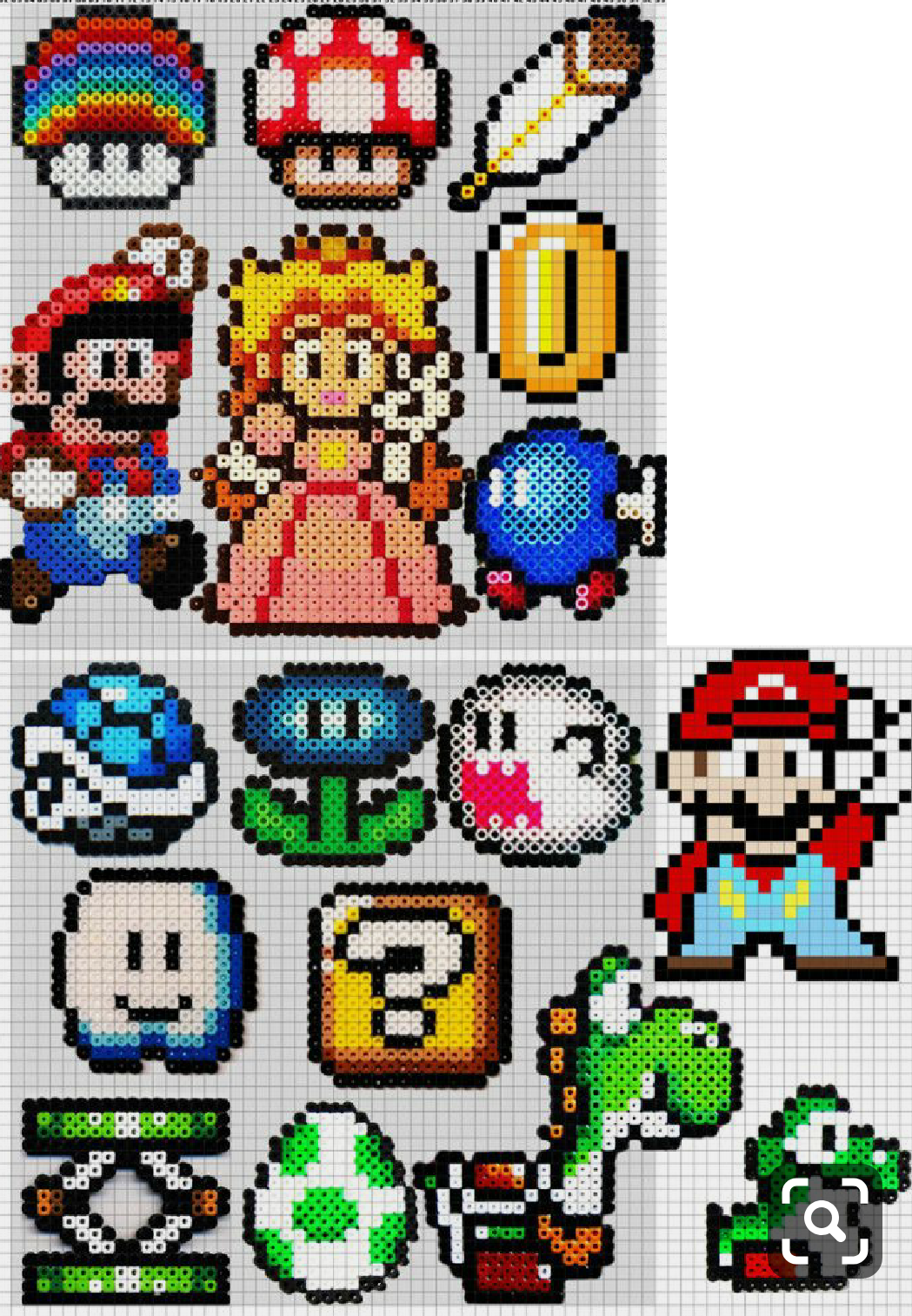 perle à repasser mario