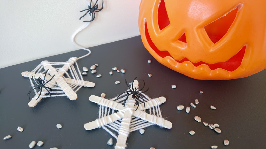 Toile d’araignée - Bricolage d'Halloween - La Fée Biscotte