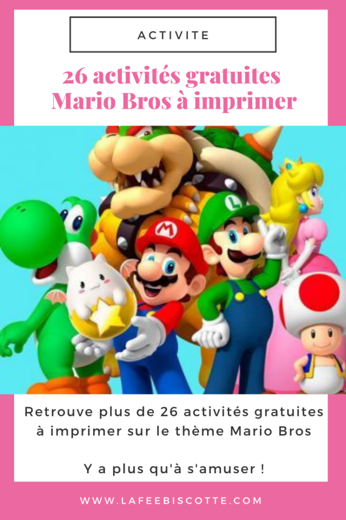 Coloriage Masque de Super Mario dessin gratuit à imprimer