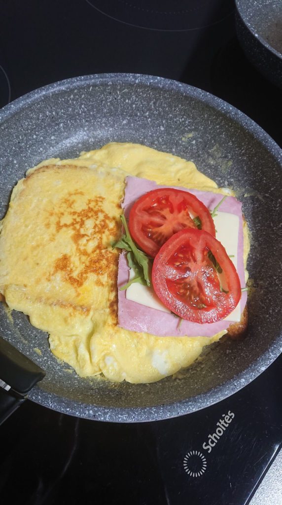 variante croque monsieur