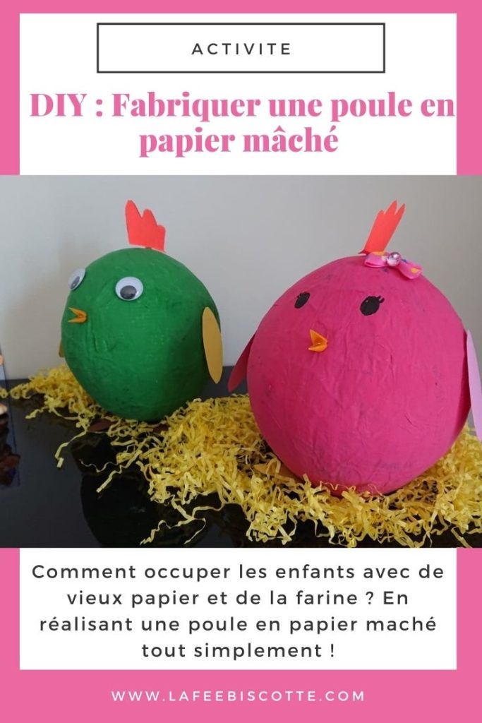 tuto papier maché pour Pâques