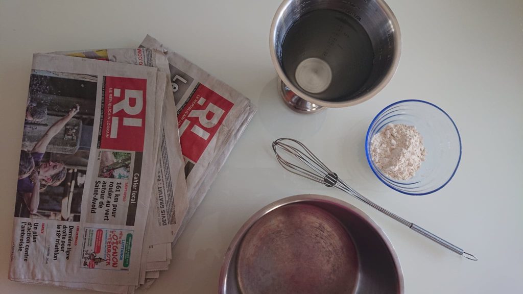 recette papier maché