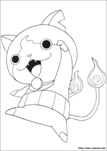 coloriage yo kai watch